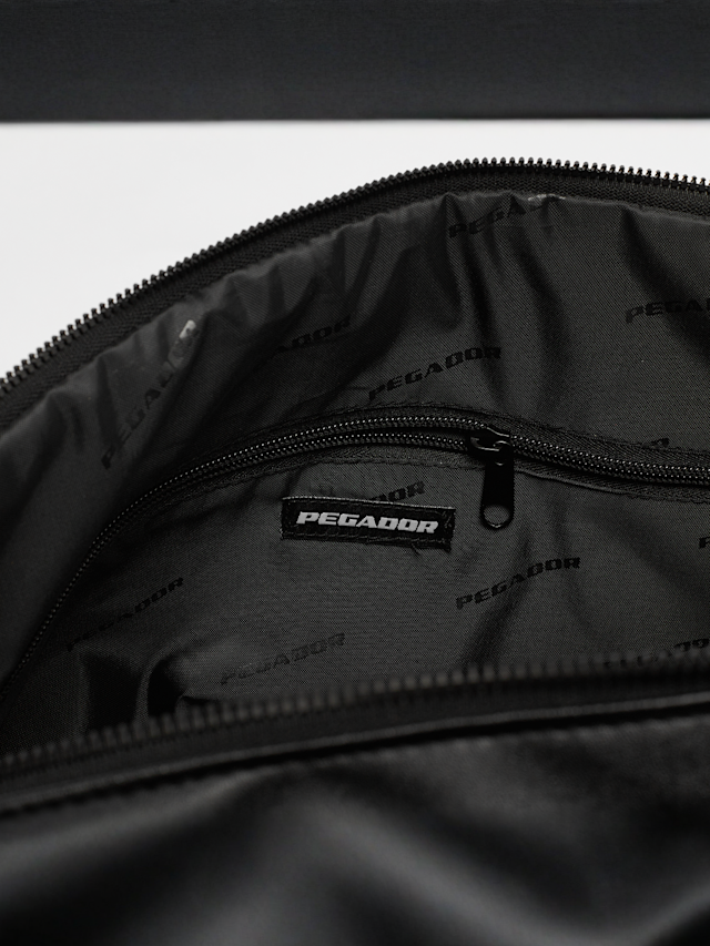 Pegador, Strahan Logo Faux Leather Weekender, zwart, Afbeelding 5 van 5