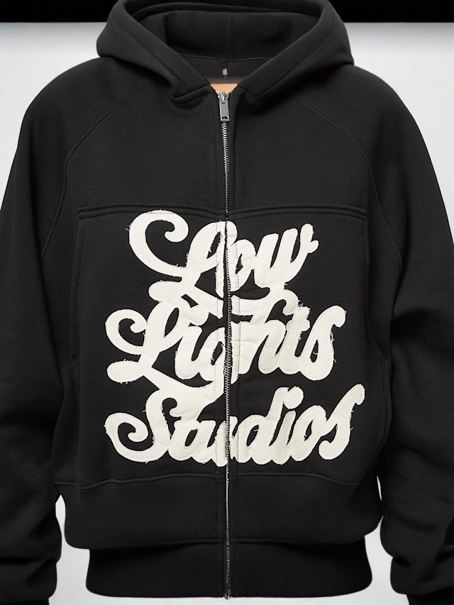 Low Lights Studios, Highlights Zipper, black, Image 3 of 4