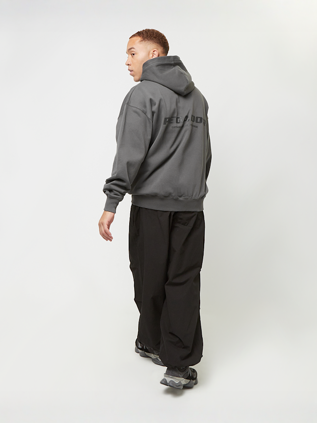 Pegador, Colne Logo Oversized Sweat Jacket, szary, Obraz 5 z 5