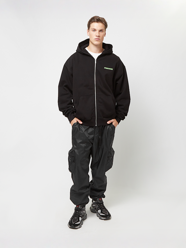 Pegador, Bowin Oversized Sweat Jacket, black, Image 5 of 5