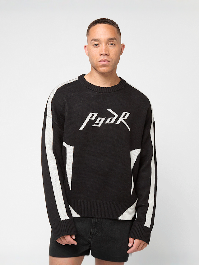 Pegador, Kazan Boxy Knit Sweater, zwart, Afbeelding 1 van 7