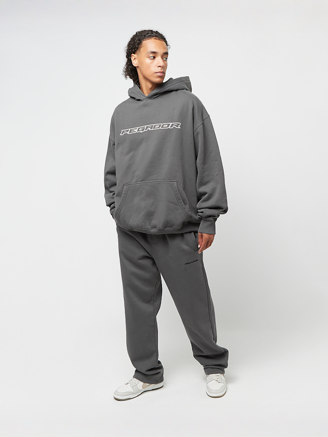 Pegador, Logo Wide Sweat Pants, grey, Image 4 of 4