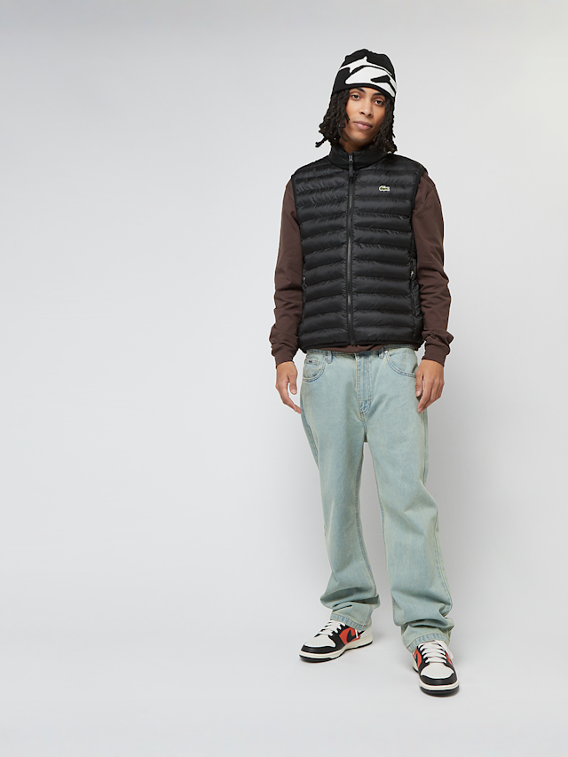 Lacoste, Sleveless Quilted Vest, black, Image 6 of 6