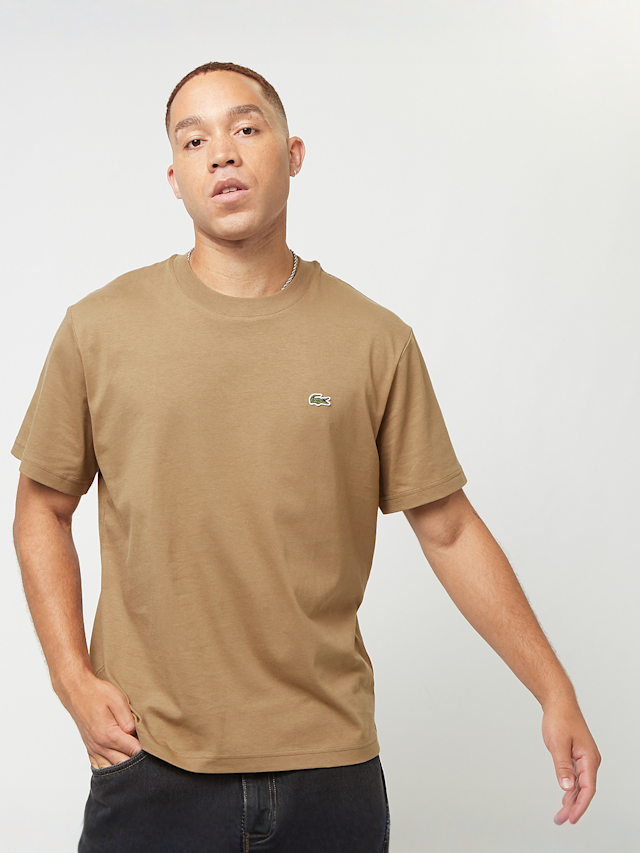 Lacoste, TEE-SHIRT graphite sombre/black, brown, Image 1 of 4