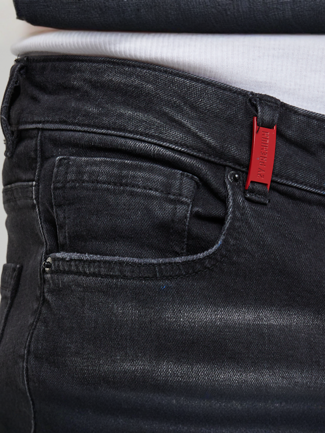 2Y STUDIOS, Leonardo Ripped Slim Fit Jeans, black, Image 3 of 5