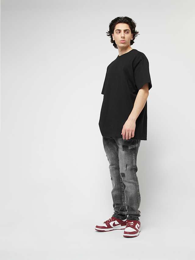 2Y STUDIOS, Fernando Destroyed Slim Fit Jeans, grey, Image 5 of 5