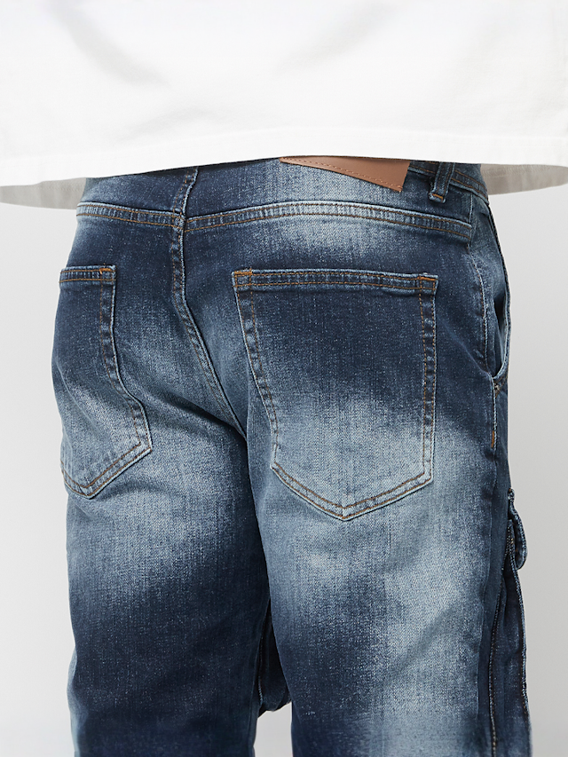 2Y STUDIOS, Esteban Multi Pocket Skinny, niebieski, Obraz 5 z 6