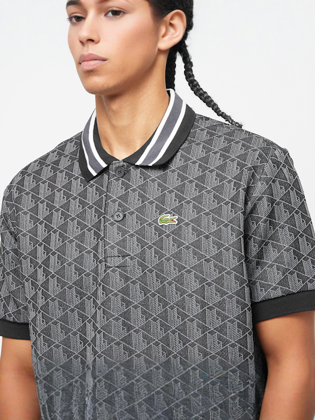 Lacoste, POLO black, black, Image 3 of 4