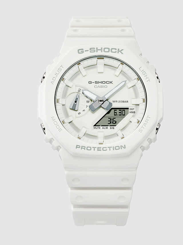 G-SHOCK, GA-2100-7A7ER, wit, Afbeelding 1 van 2
