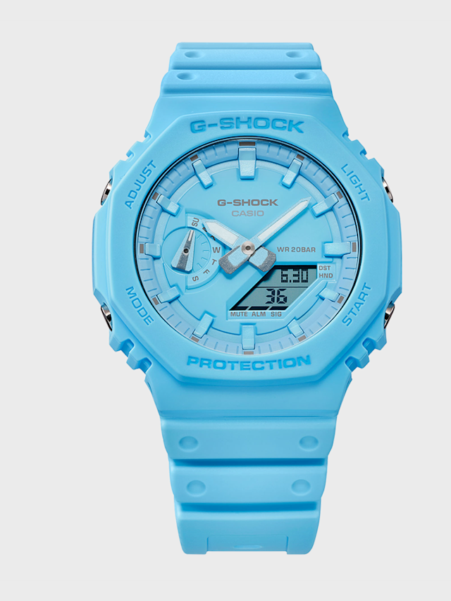 G-SHOCK, GA-2100-2A2ER, blue, Image 1 of 2