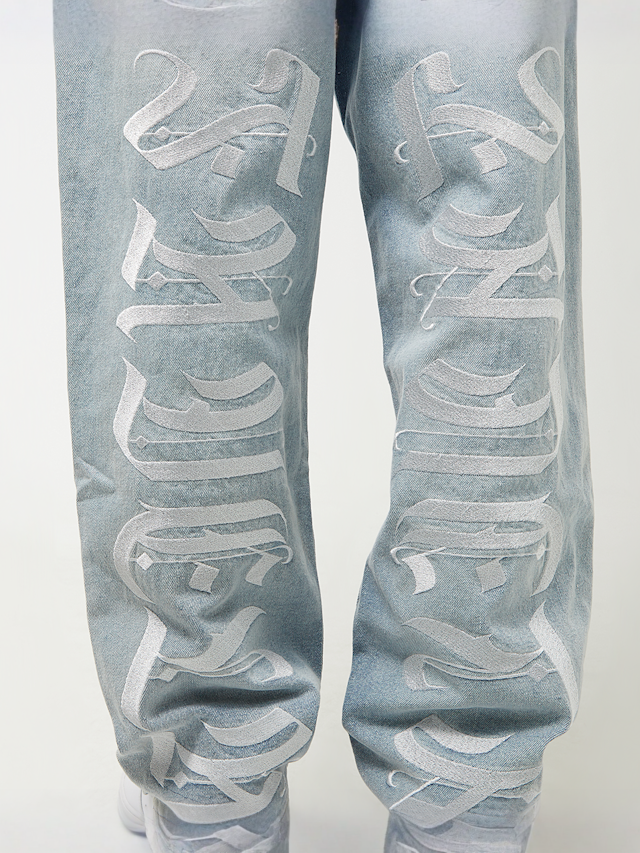 FAVELA, Embroidery Denim, blue, Image 5 of 6