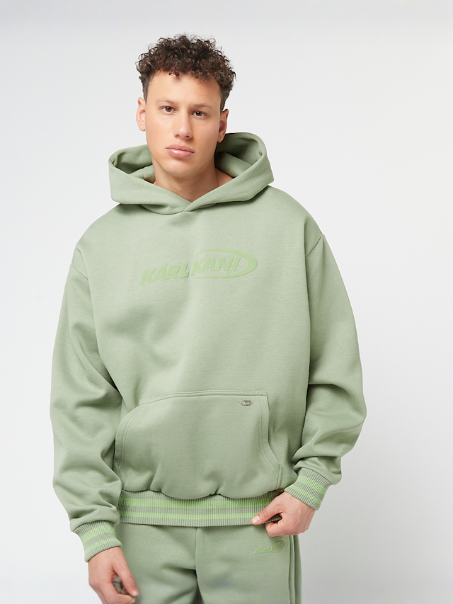 Karl Kani, Ellipse Hoodie, groen, Afbeelding 1 van 5
