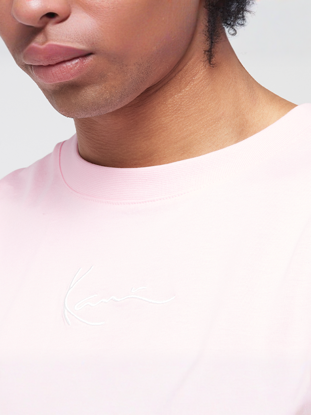 Karl Kani, Small Signature Essential Tee, lichtroze, Afbeelding 3 van 4