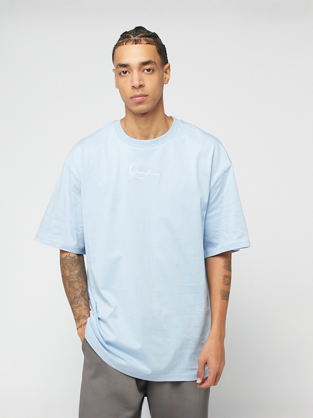 Karl Kani, Small Signature Essential Tee, niebieski, Obraz 1 z 4