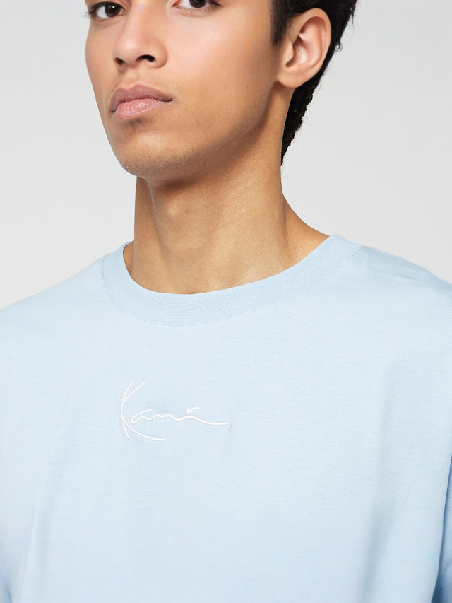 Karl Kani, Small Signature Essential Tee, blauw, Afbeelding 3 van 4