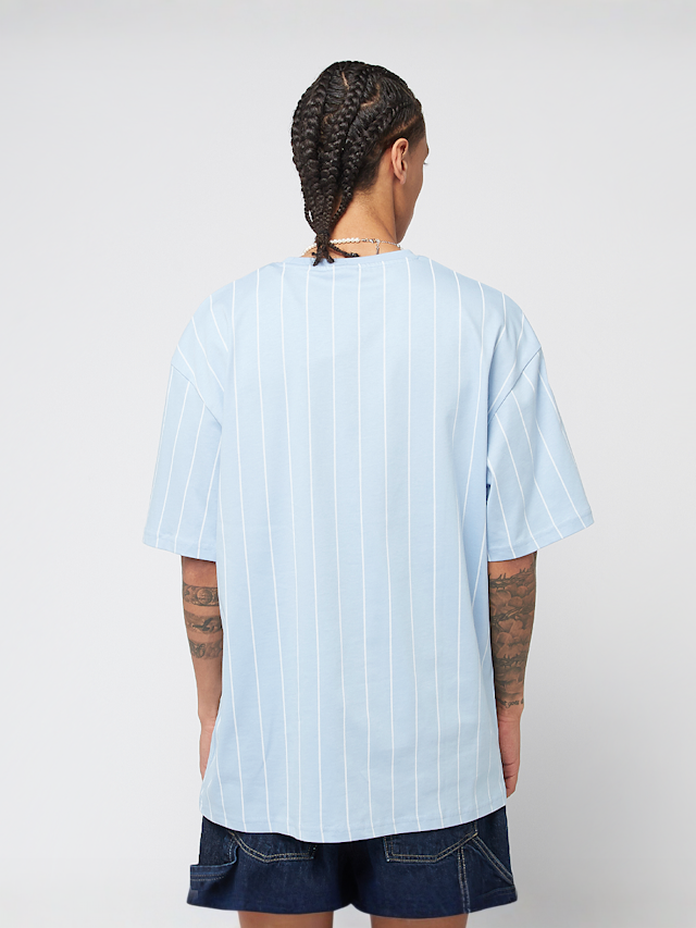 Karl Kani, Small Signature Essential Pinstripe Tee, blue, Image 2 of 4