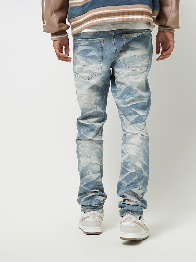 Smoke Rise, Varsity Patch Jeans, blue, Image 2 of 6