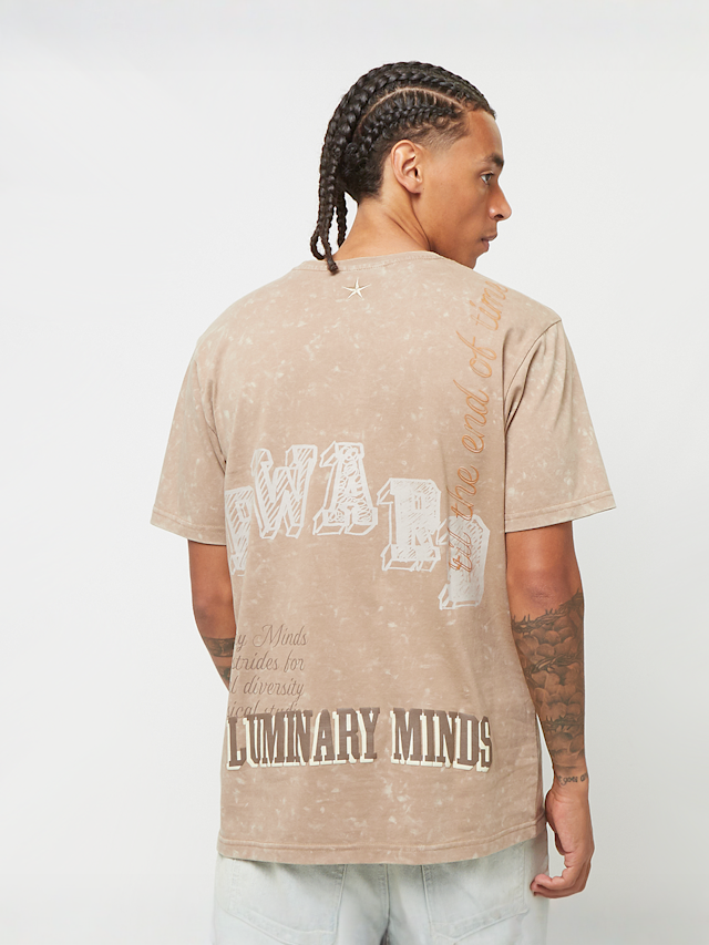 Smoke Rise, Varsity Short Sleeve Tee, beige, Image 2 of 5