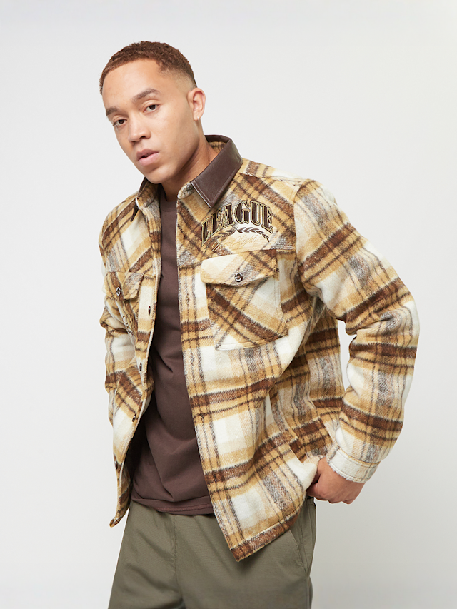 Smoke Rise, Quilted Lining Shacket, beige, Image 1 of 6