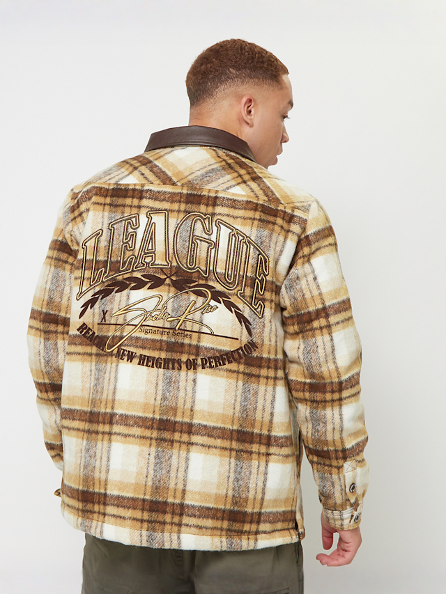 Smoke Rise, Quilted Lining Shacket, beige, Image 2 of 6