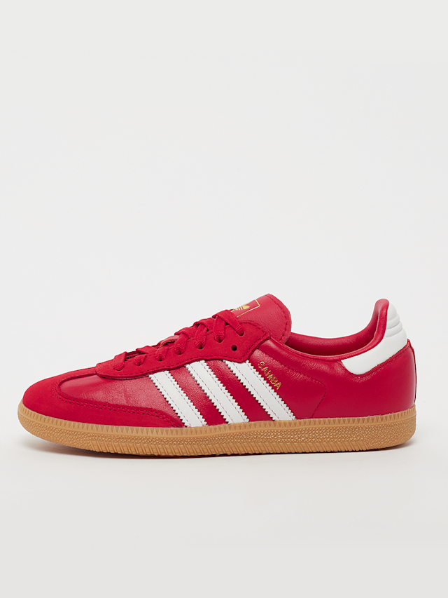 adidas Originals, Sneakersy Samba OG W, czerwony, Obraz 1 z 5