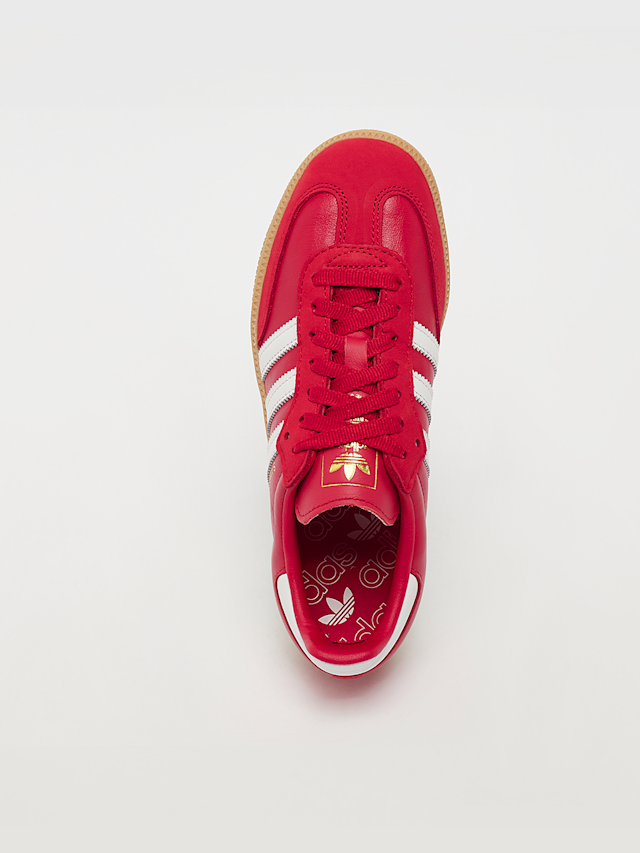 adidas Originals, Sneakersy Samba OG W, czerwony, Obraz 5 z 5