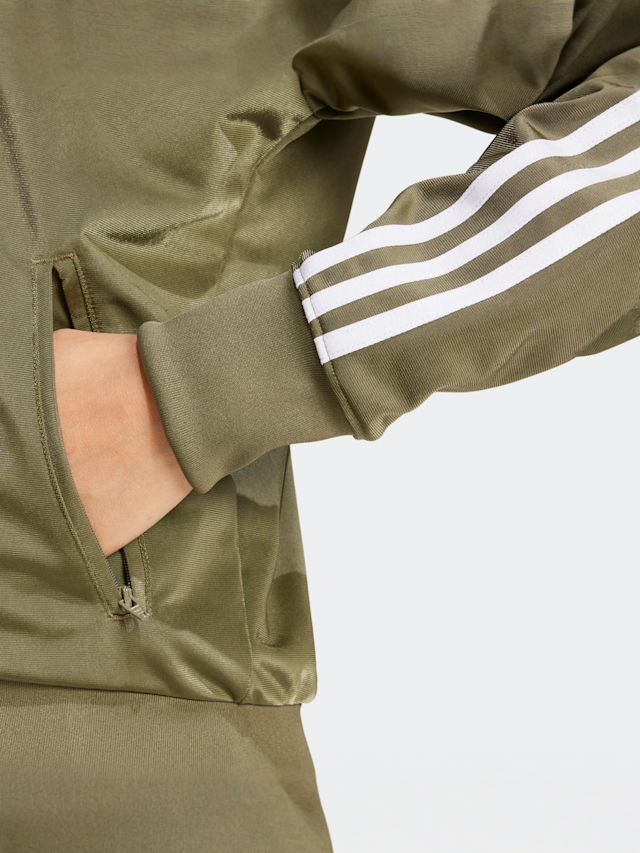 adidas Originals, Adicolor Classics Loose Firebird Track Top, groen, Afbeelding 4 van 5