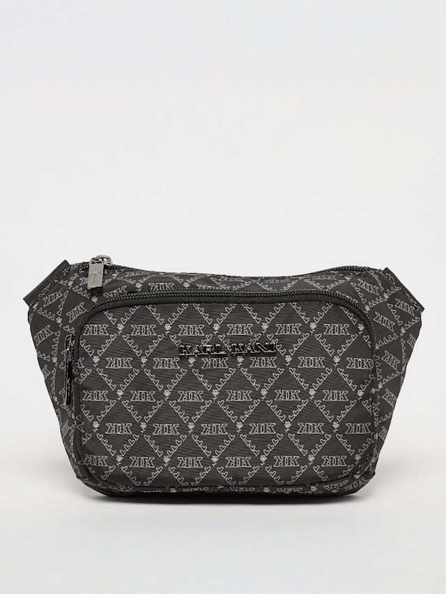Karl Kani, Retro Kani Monogram All Over Print Crossbody Bag, black, Image 1 of 5