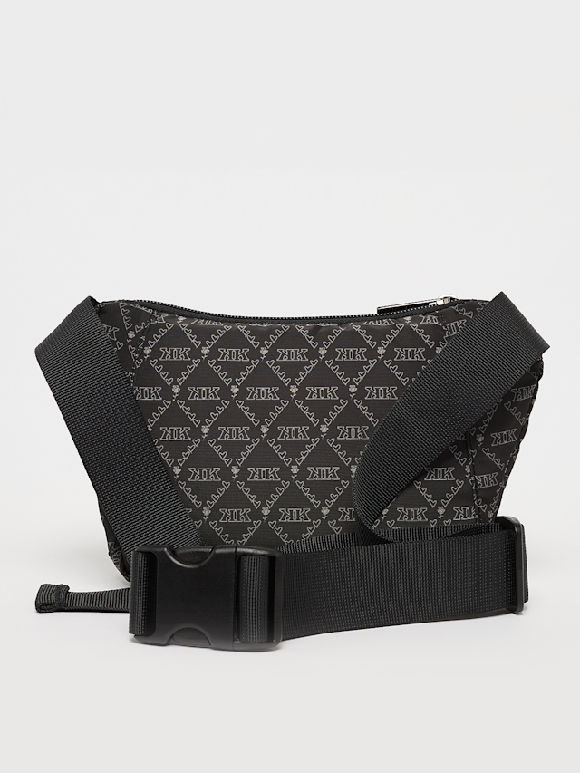 Karl Kani, Retro Kani Monogram All Over Print Crossbody Bag, black, Image 3 of 5