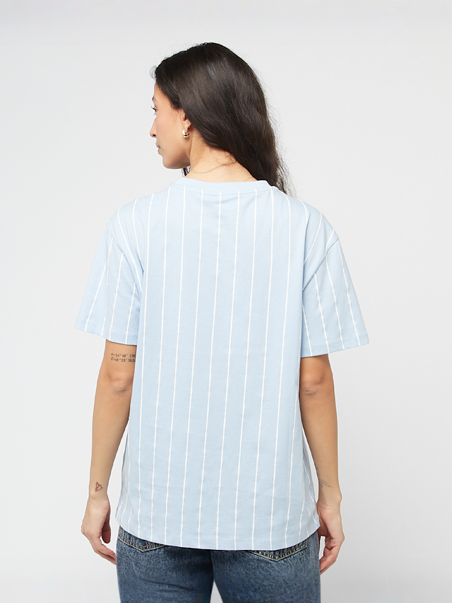 Karl Kani, Small Signature Essential Pinstripe Oversized Tee, blauw, Afbeelding 2 van 4