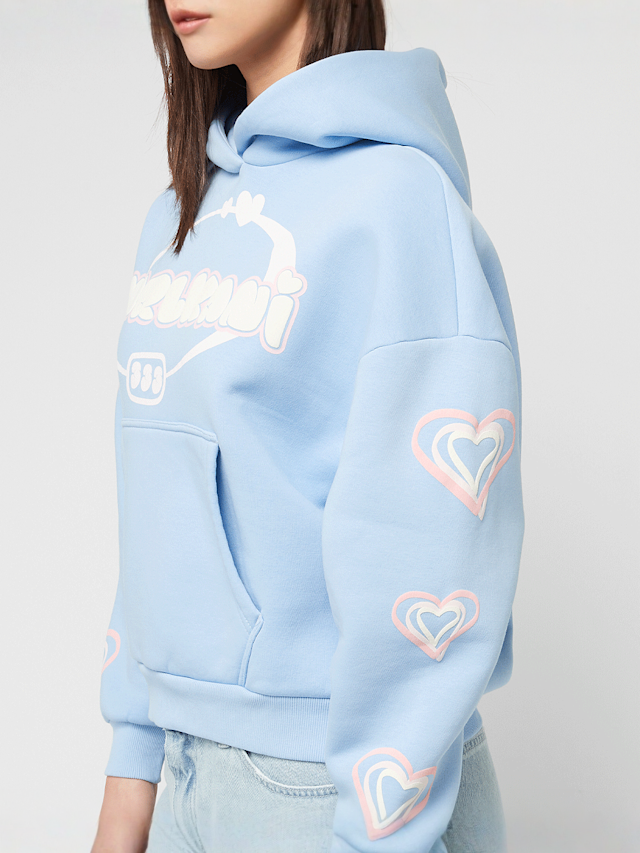 Karl Kani, Heart Oversized Hoodie, niebieski, Obraz 4 z 6