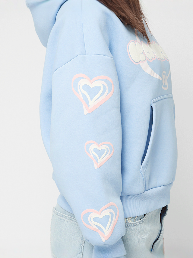 Karl Kani, Heart Oversized Hoodie, niebieski, Obraz 5 z 6