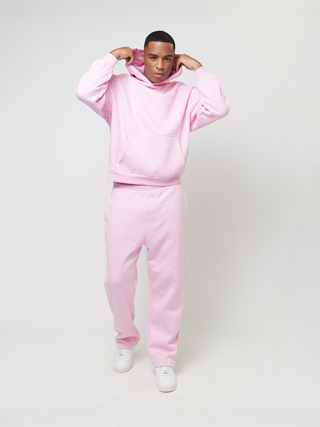 Urban Classics, Fluffy Hoody, różowy, Obraz 4 z 4