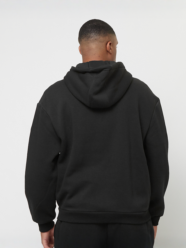 Urban Classics, Fluffy Zip Hoody, black, Image 2 of 4