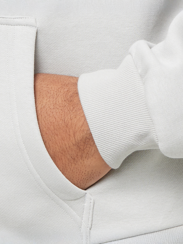 Urban Classics, Fluffy Zip Hoody, grey, Image 3 of 4