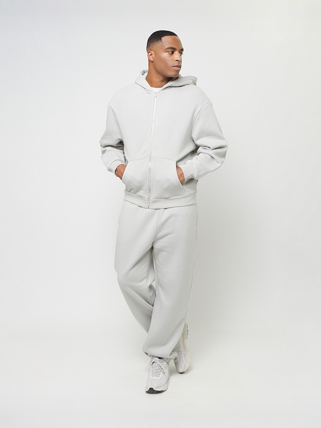 Urban Classics, Fluffy Zip Hoody, grey, Image 4 of 4