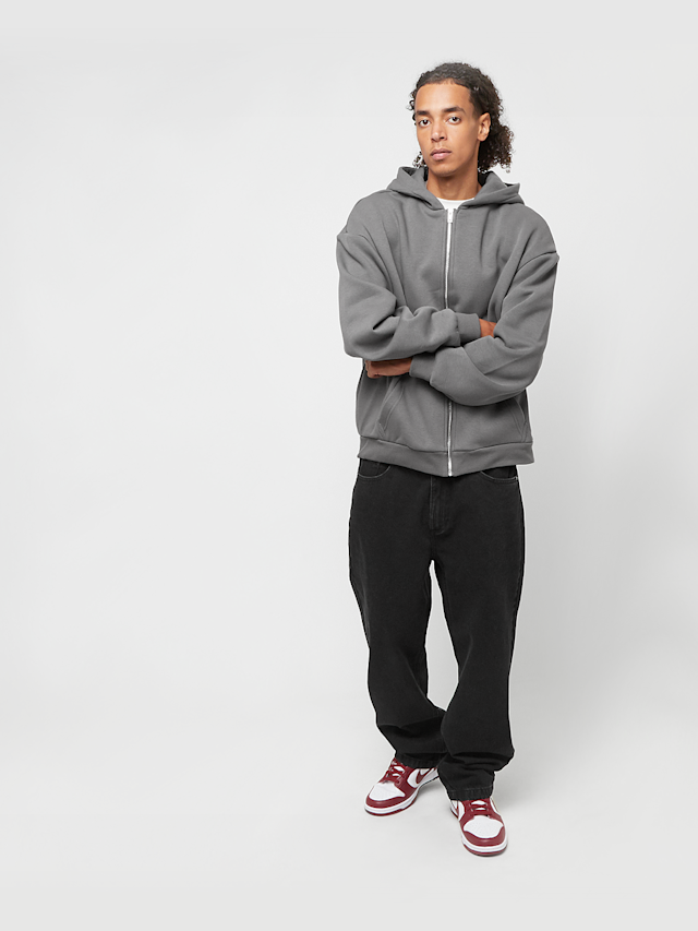 Urban Classics, Fluffy Zip Hoody, grey, Image 4 of 4