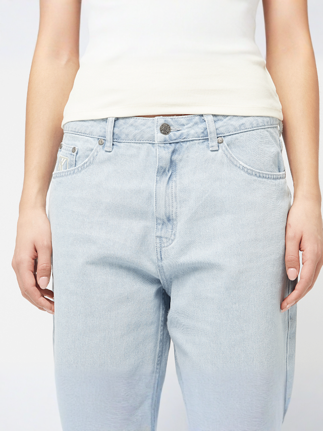 Karl Kani, Signature K Straight Leg Denim, blue, Image 3 of 5