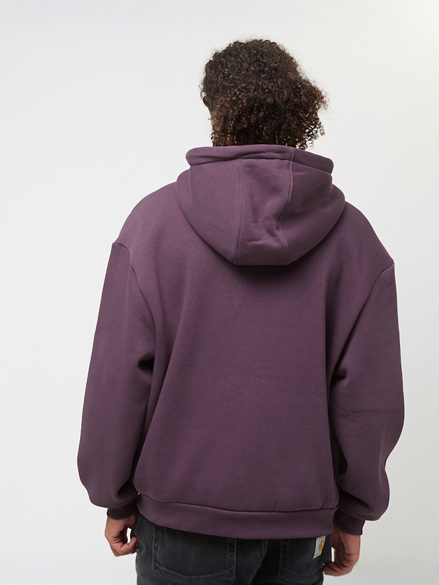 Urban Classics, Fluffy Zip Hoody, purple, Image 2 of 4