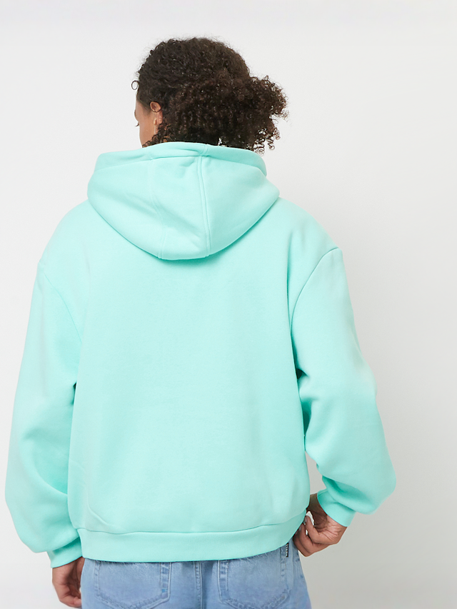 Urban Classics, Fluffy Zip Hoodie, turkoois, Afbeelding 2 van 4