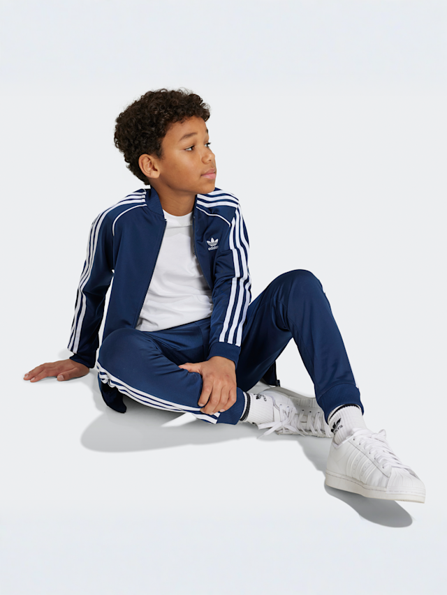 adidas Originals, Superstar Track Top, blue, Image 5 of 5