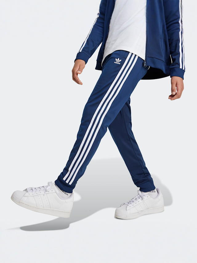adidas Originals, Superstar Track Pants, blue, Image 1 of 4