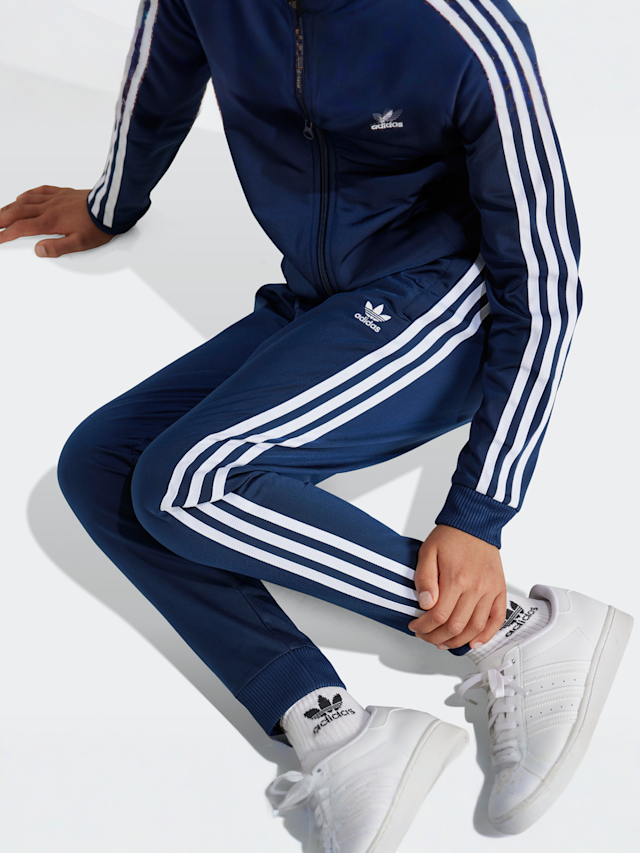 adidas Originals, Superstar Track Pants, blue, Image 2 of 4