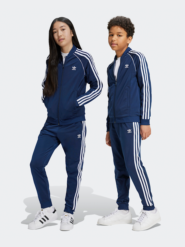 adidas Originals, Superstar Track Pants, blue, Image 4 of 4