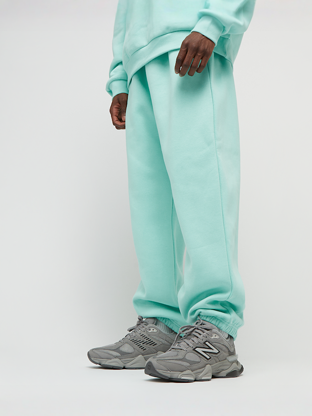 Urban Classics, Fluffy Sweatpants softpink, turkoois, Afbeelding 1 van 5