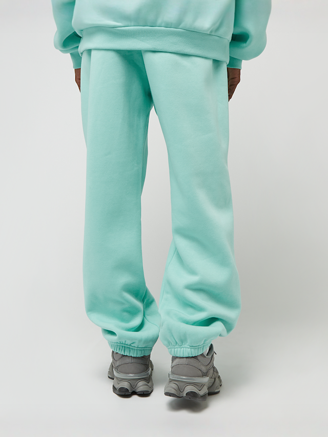 Urban Classics, Fluffy Sweatpants softpink, turkoois, Afbeelding 2 van 5