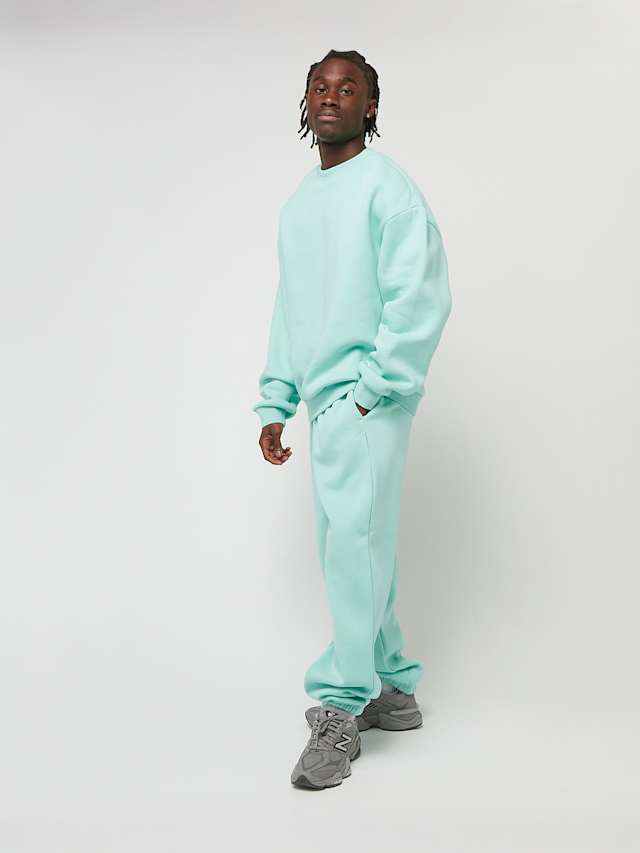 Urban Classics, Fluffy Sweatpants softpink, turkoois, Afbeelding 5 van 5