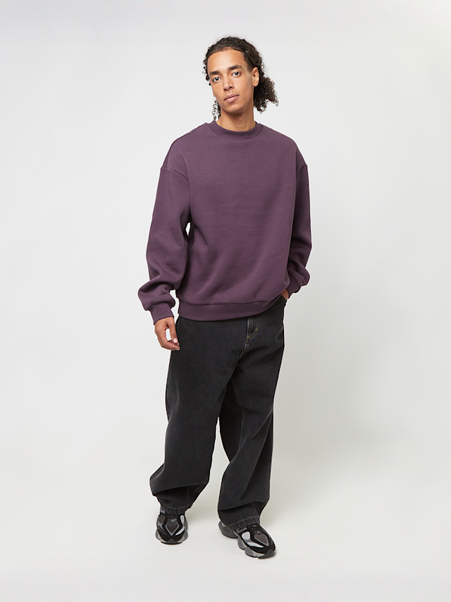Urban Classics, Fluffy Crewneck, fioletowy, Obraz 3 z 3