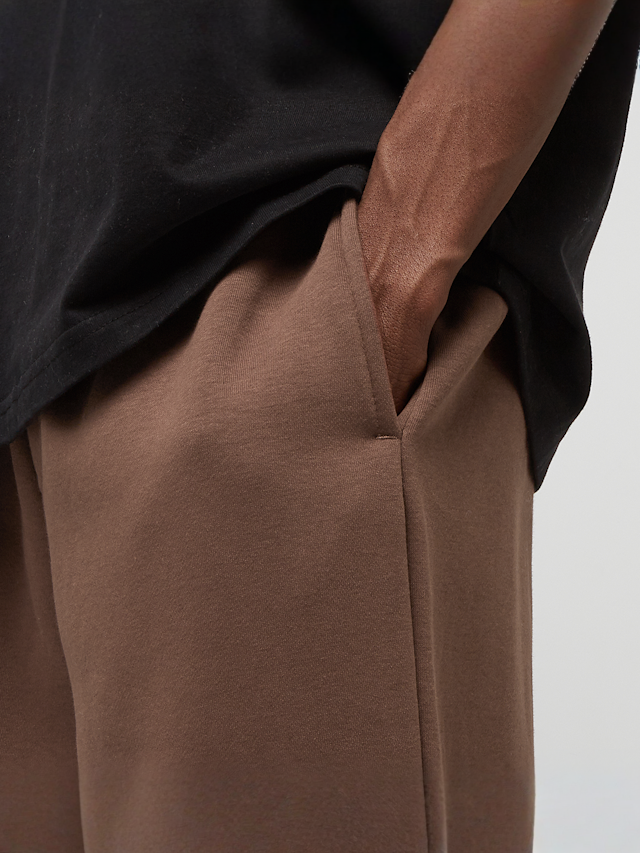 Urban Classics, Fluffy Trackpants powderblue, bruin, Afbeelding 3 van 4