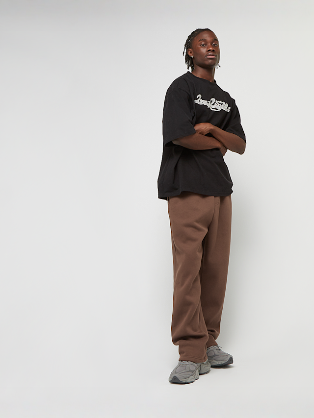 Urban Classics, Fluffy Trackpants powderblue, bruin, Afbeelding 4 van 4